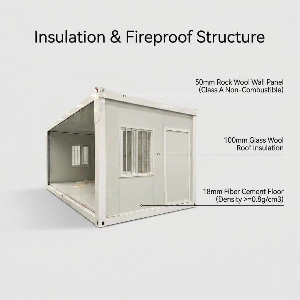 GFcontainer prefab house factory support