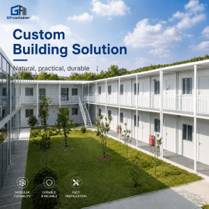 Multi-Unit Detachable Container Building