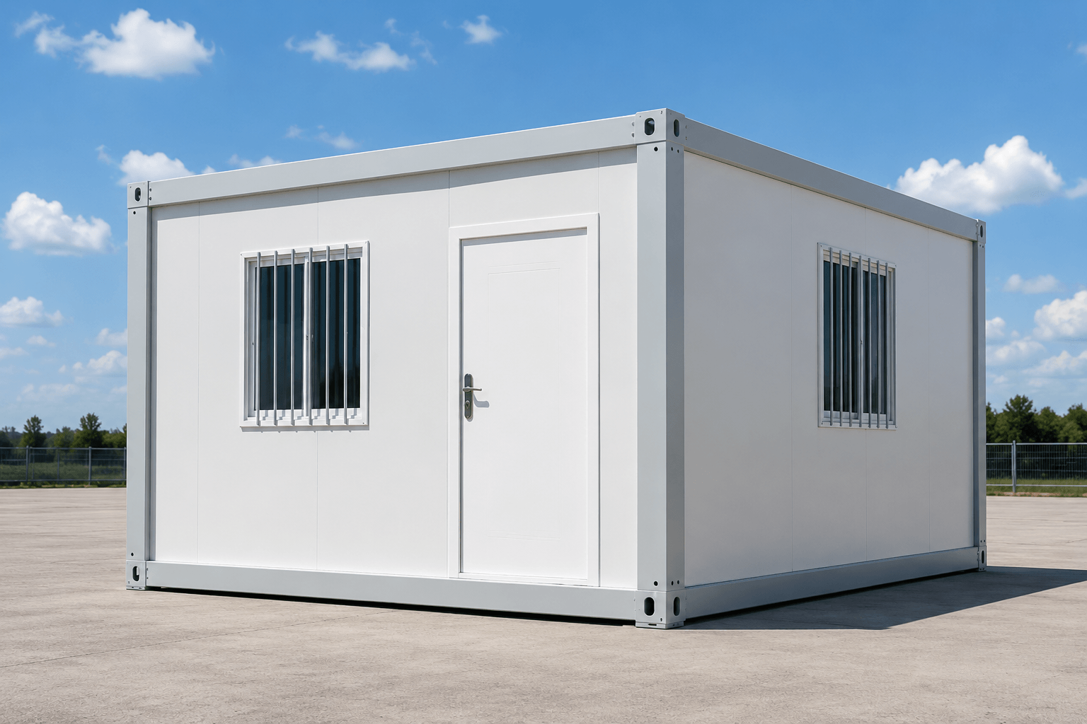 20ft detachable container house exterior overview
