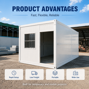 20ft X-Type Folding Container House